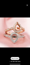 Load image into Gallery viewer, Pear Shaped Stone with Marquis birthstone Stacke
