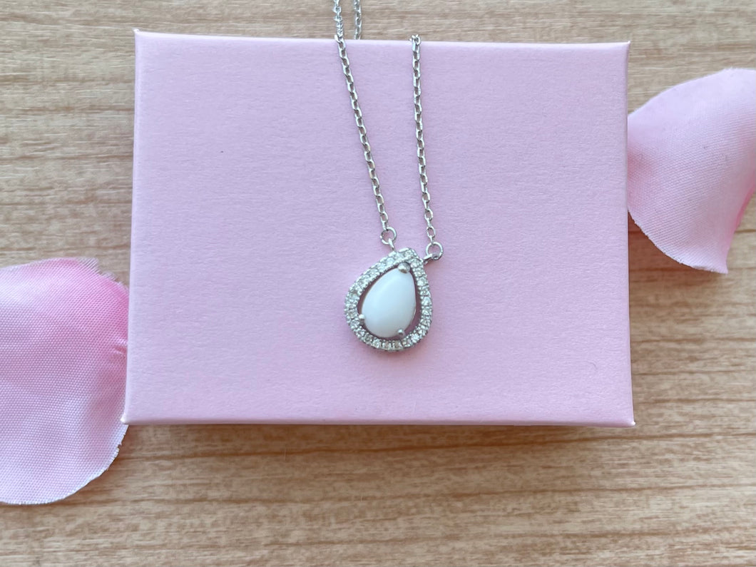 Tear drop necklace