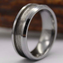 Load image into Gallery viewer, Tungsten men’s ring
